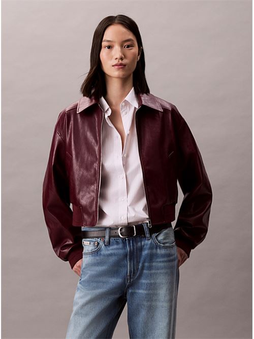 a crppd crnkl fx lth CALVIN KLEIN JEANS | LV047C518GVLP